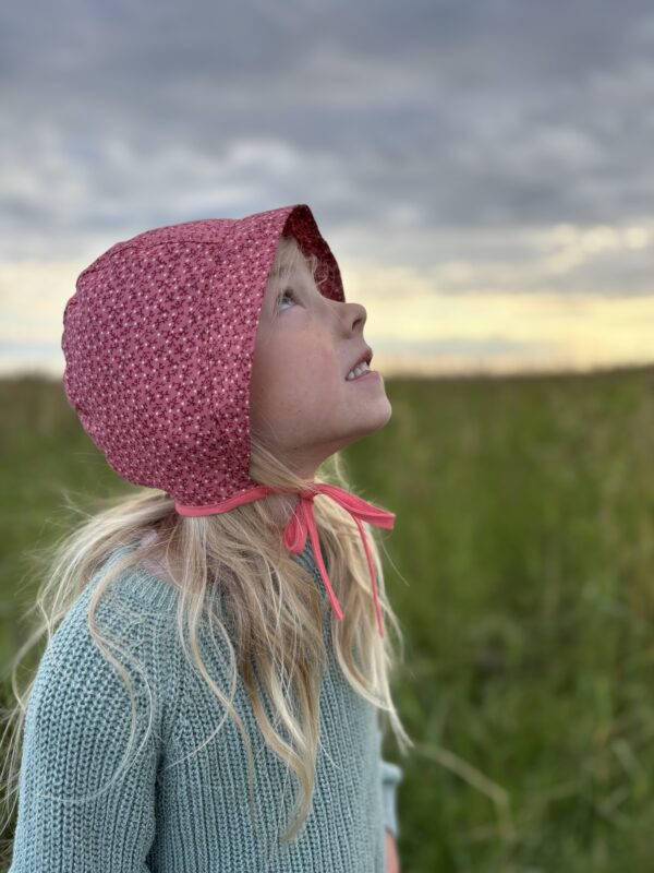 Lilleline punane bonnet nokaga - Image 2